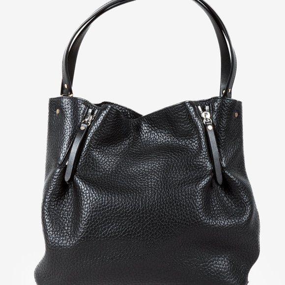 Burberry Maidstone Black Leather Tote - Picture 4 of 16